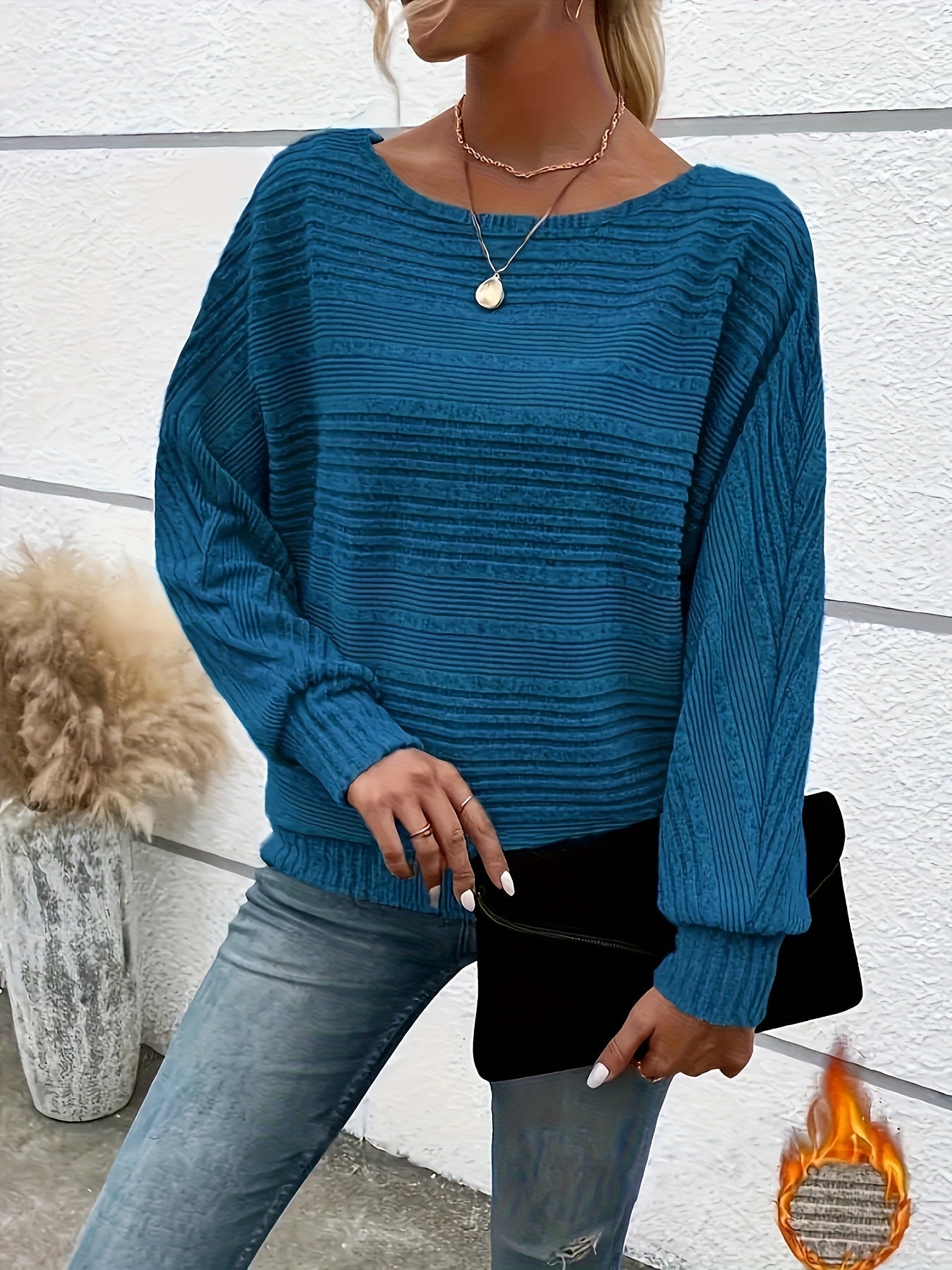 Clara | Long-Sleeve Round Neck Top