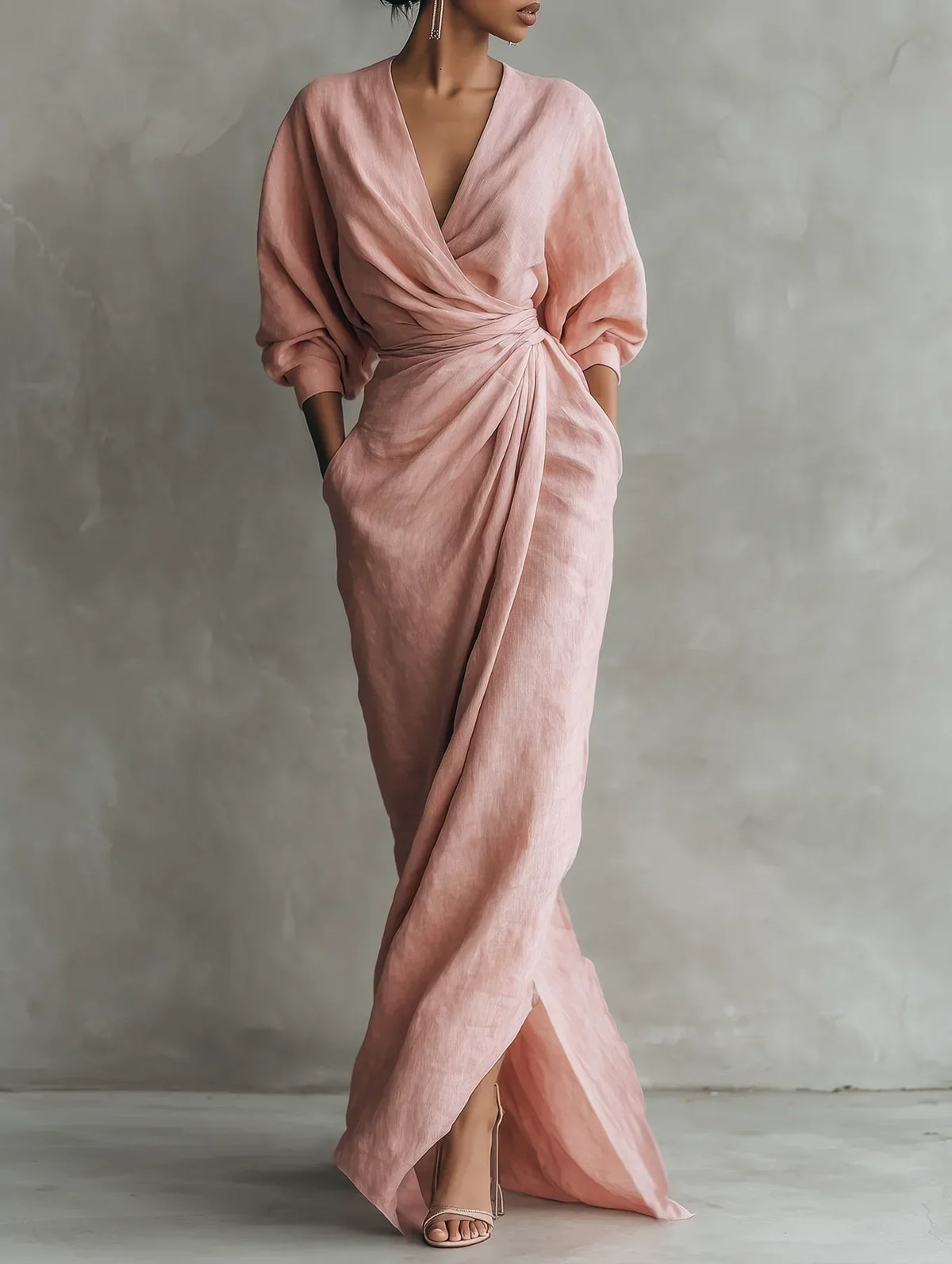 Lorena | Maxi Dress with V-Neck