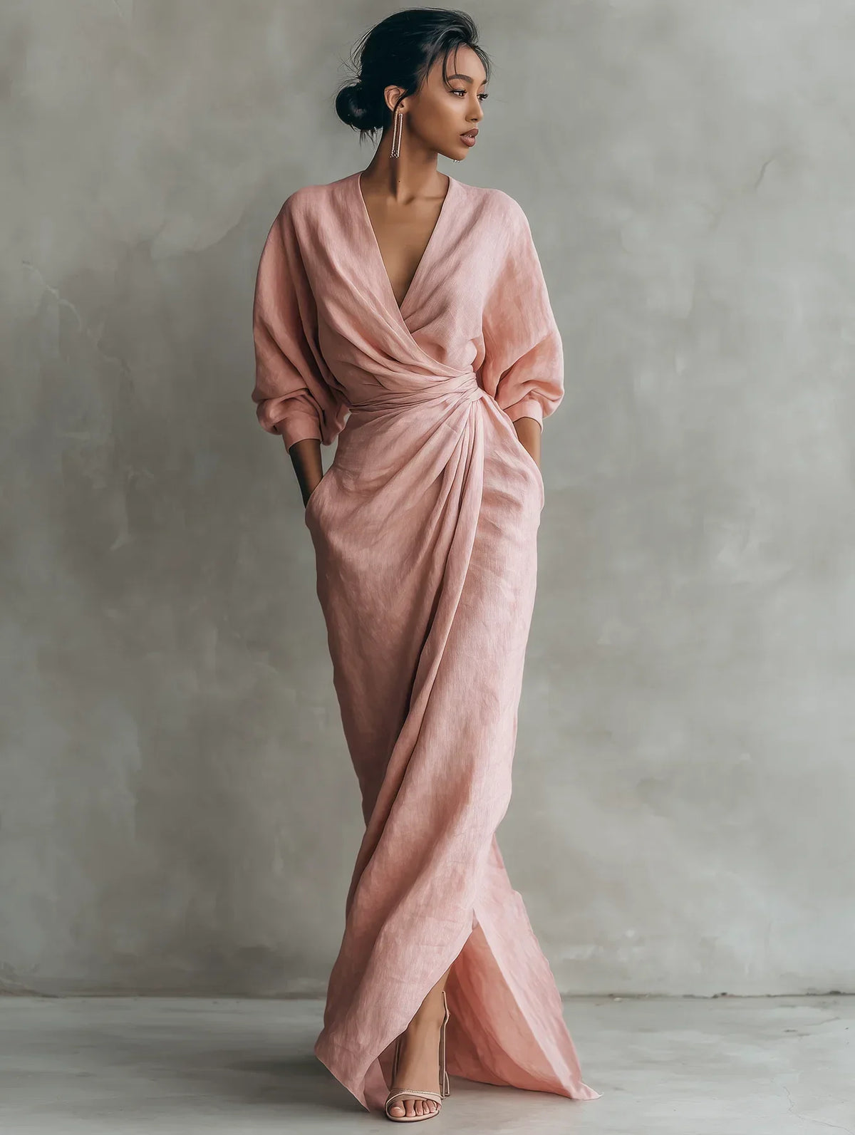 Lorena | Maxi Dress with V-Neck