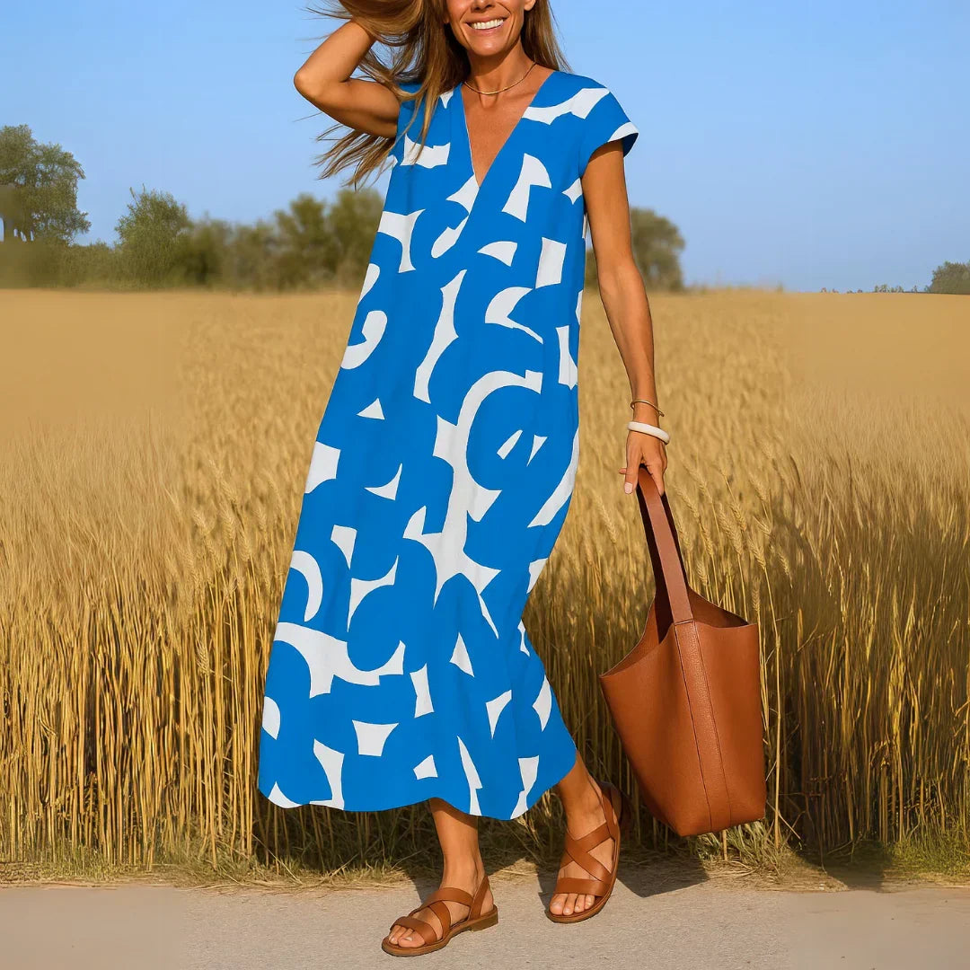 Tatiana™ | Cutwork Detail Maxi Dress