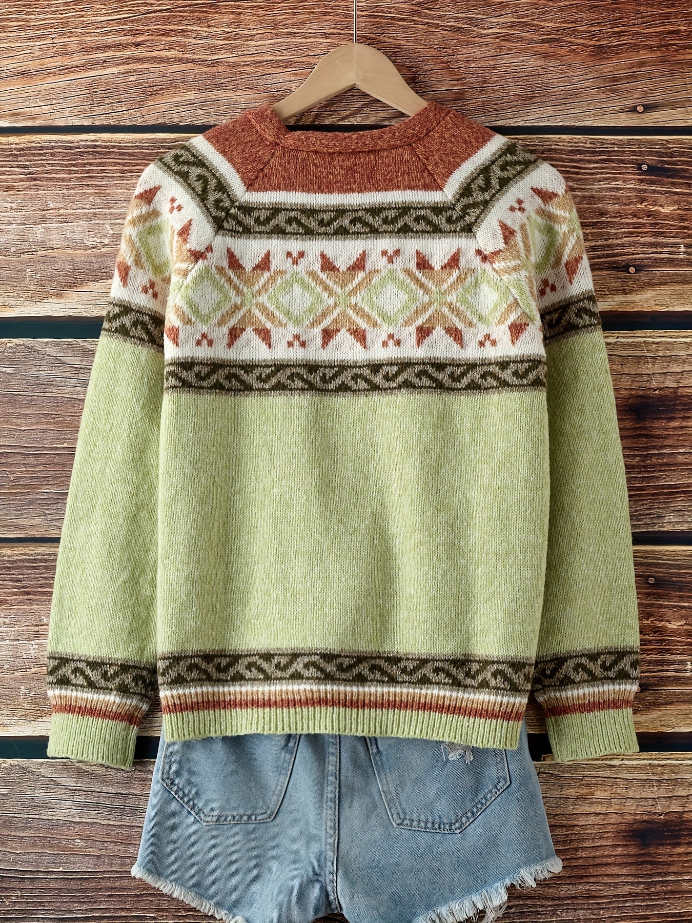 Poppy | Colourblock Button Cardigan