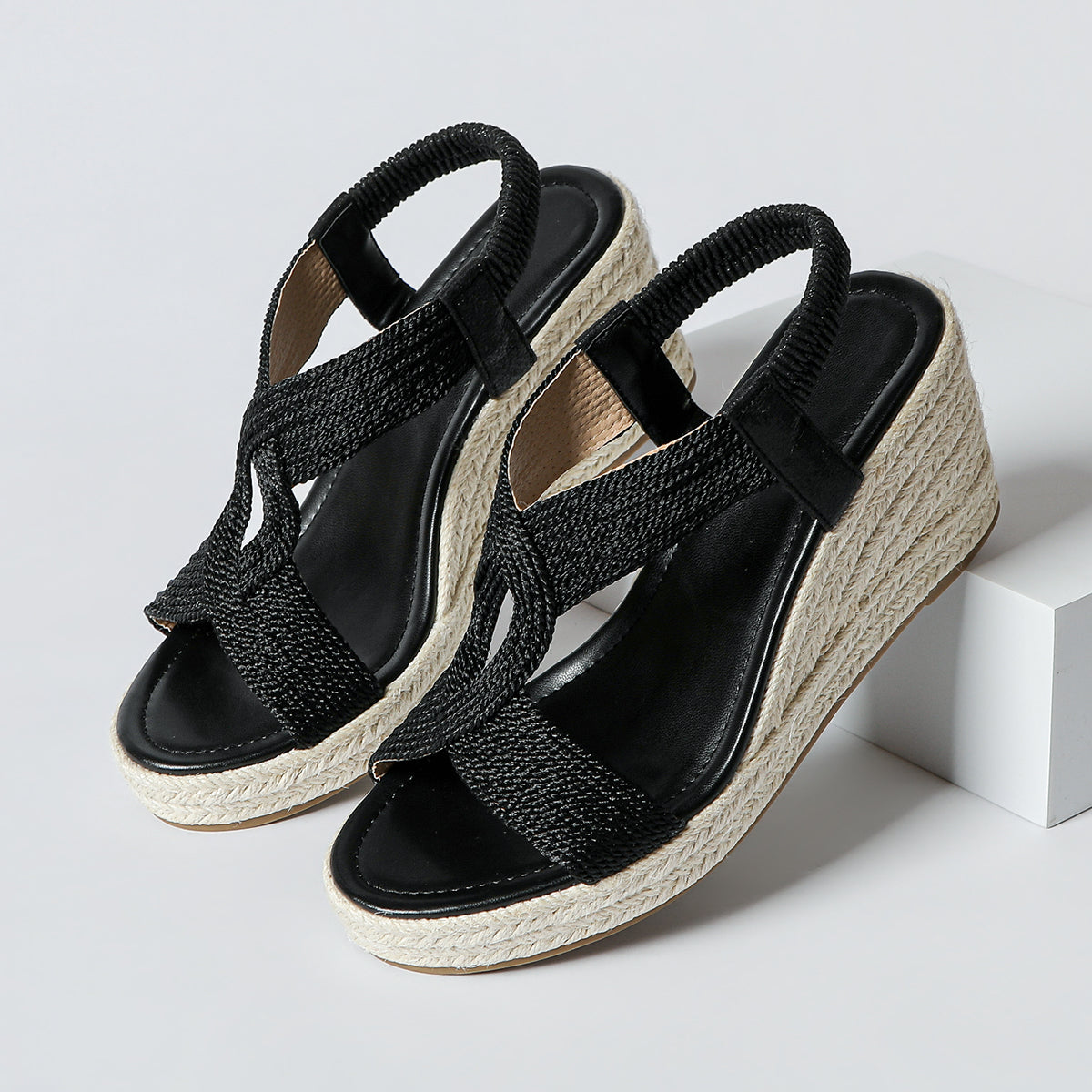 ROZALIA | Woven Wedges