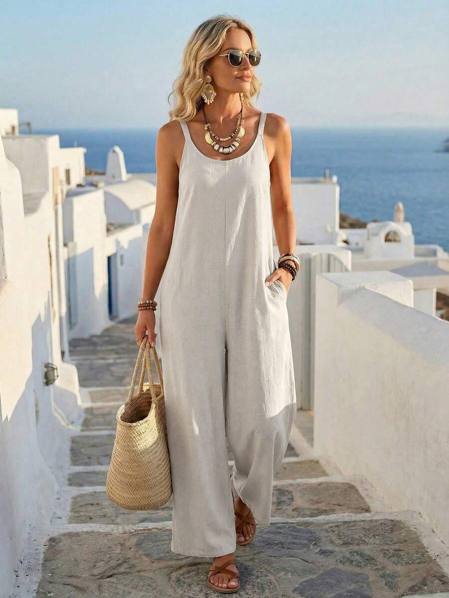 Mila | Relaxed Wide-Leg Jumpsuit