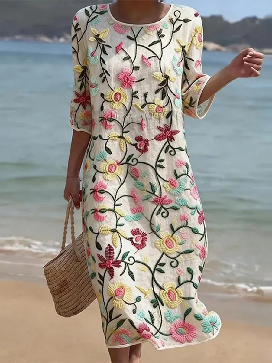 Matilda | Stylish Floral Pattern Dress