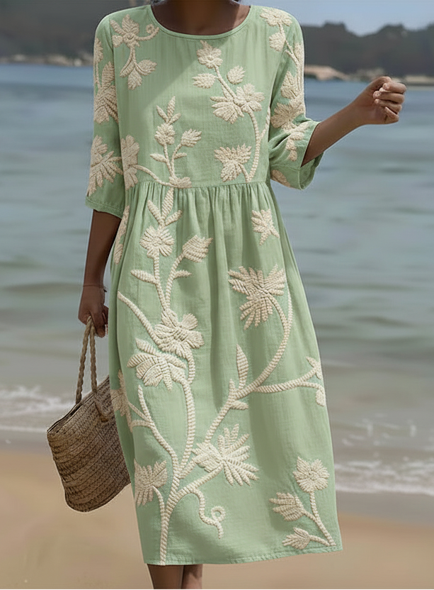 Clara | Elegant Floral Dress