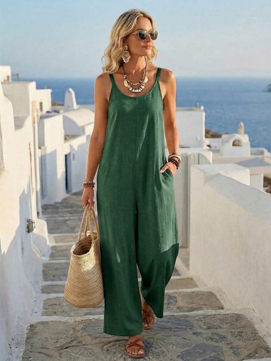 Mila | Relaxed Wide-Leg Jumpsuit