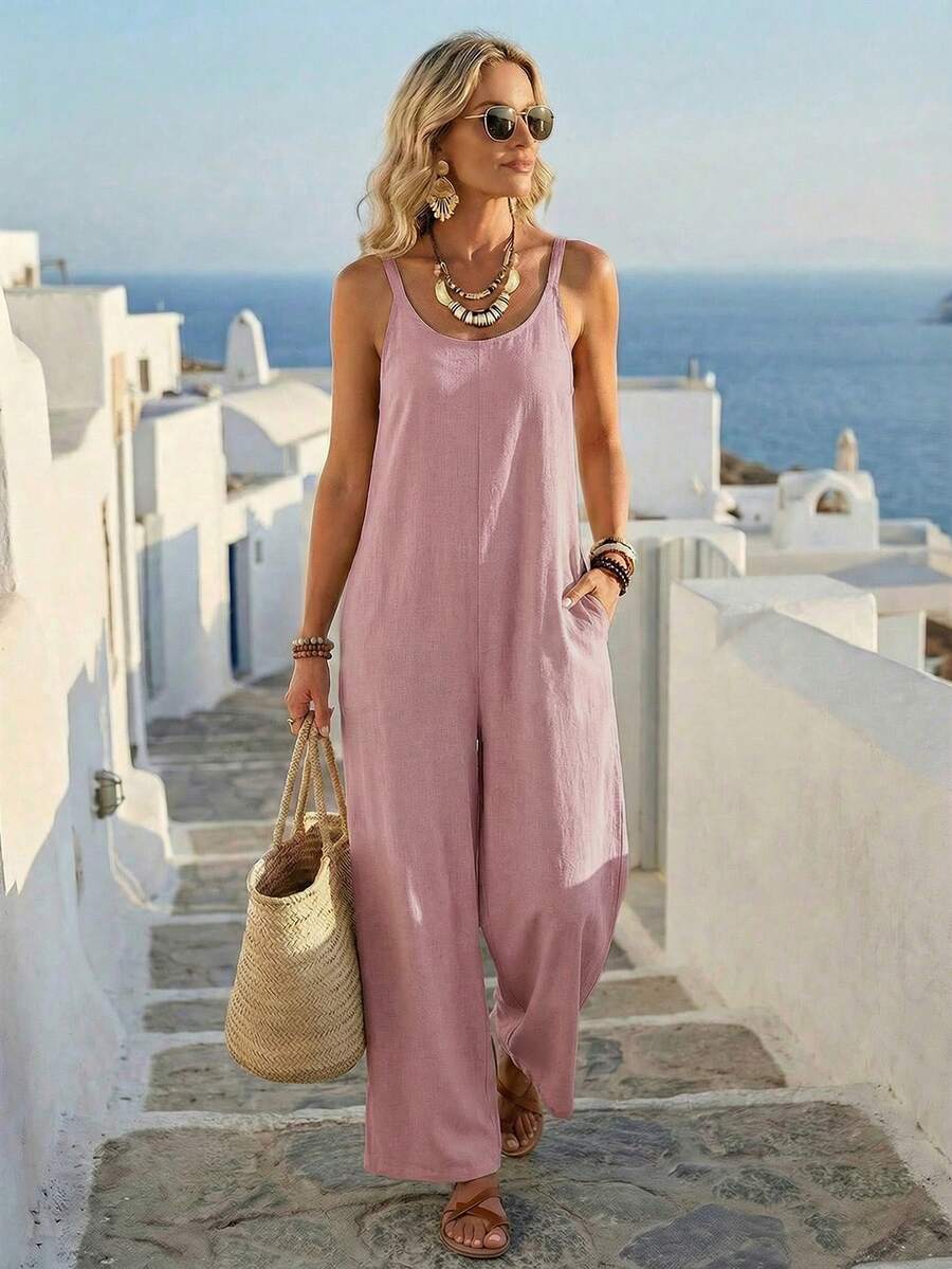 Mila | Relaxed Wide-Leg Jumpsuit