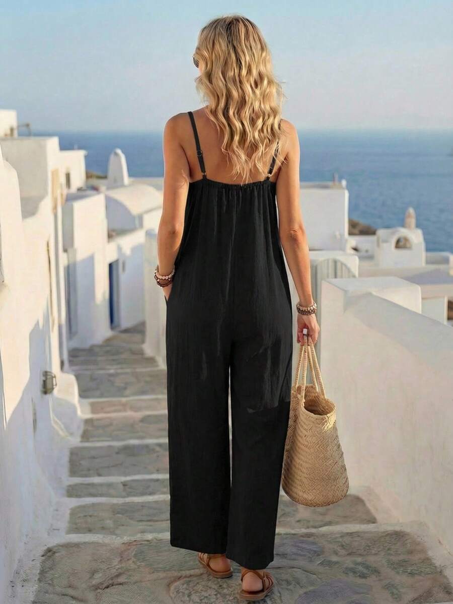 Mila | Relaxed Wide-Leg Jumpsuit