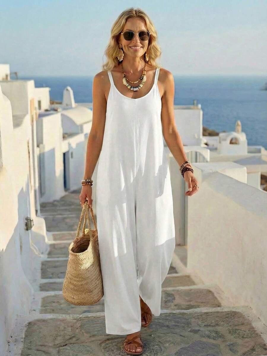 Mila | Relaxed Wide-Leg Jumpsuit