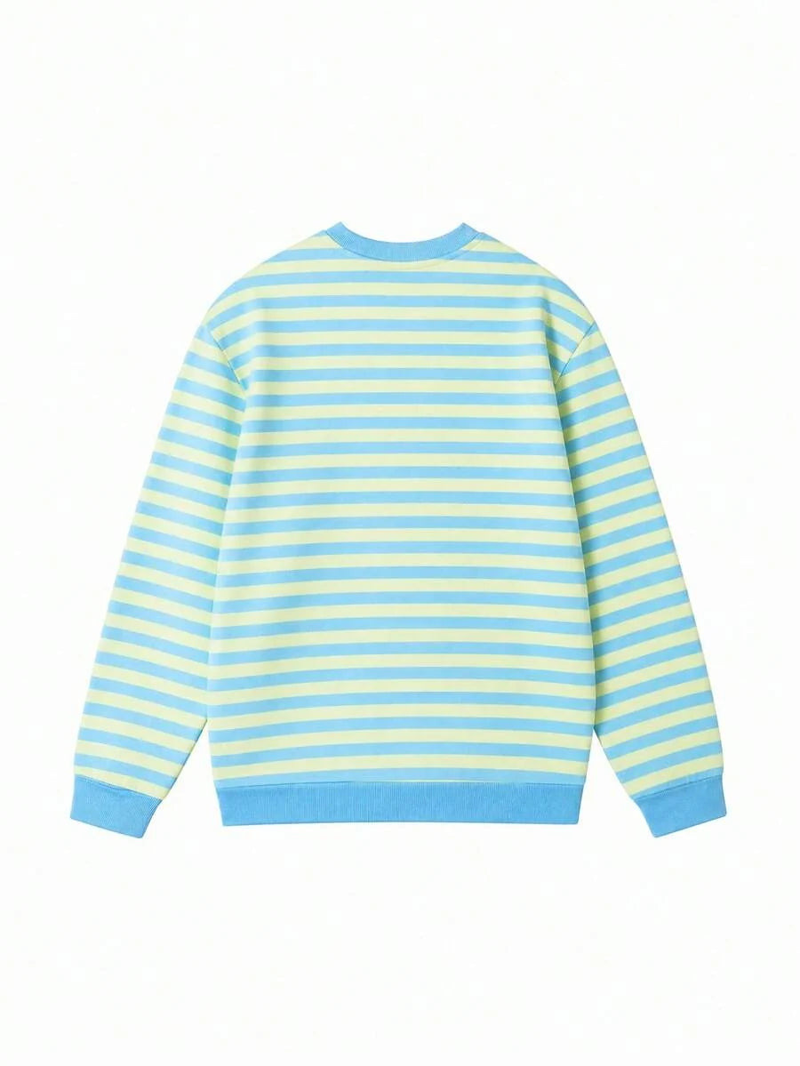 Robin | Striped Crew Neck Tee