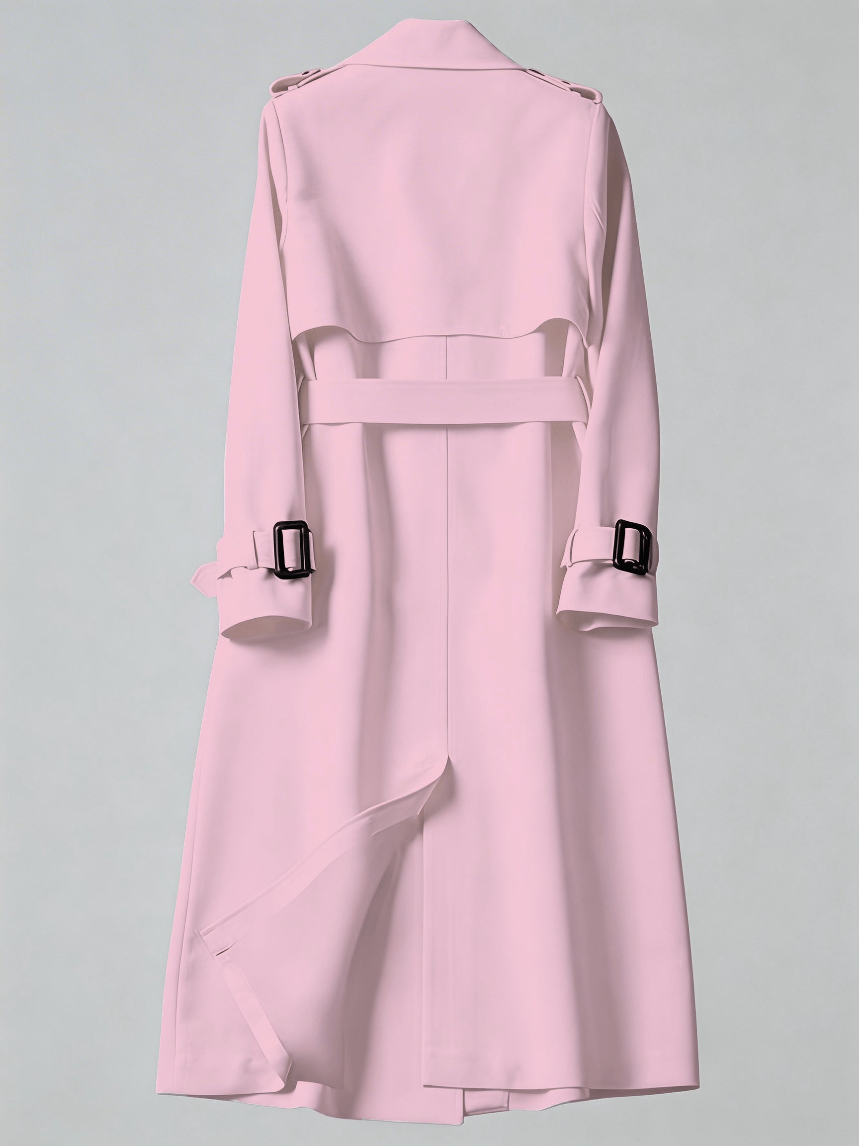 Charlotte | British-Style Double-Breasted Trench Coat