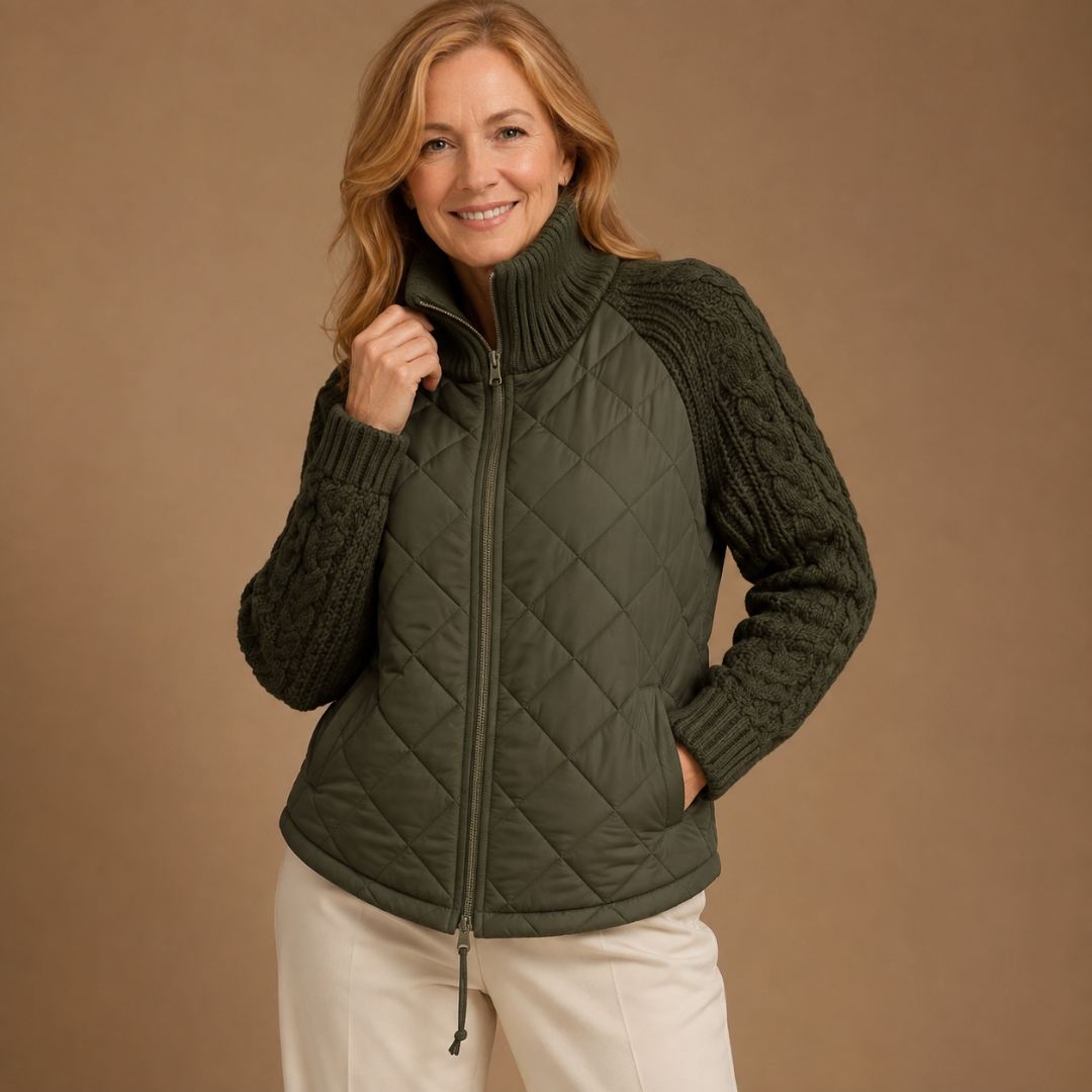 Marlowe | Patchwork Quilted Jacket