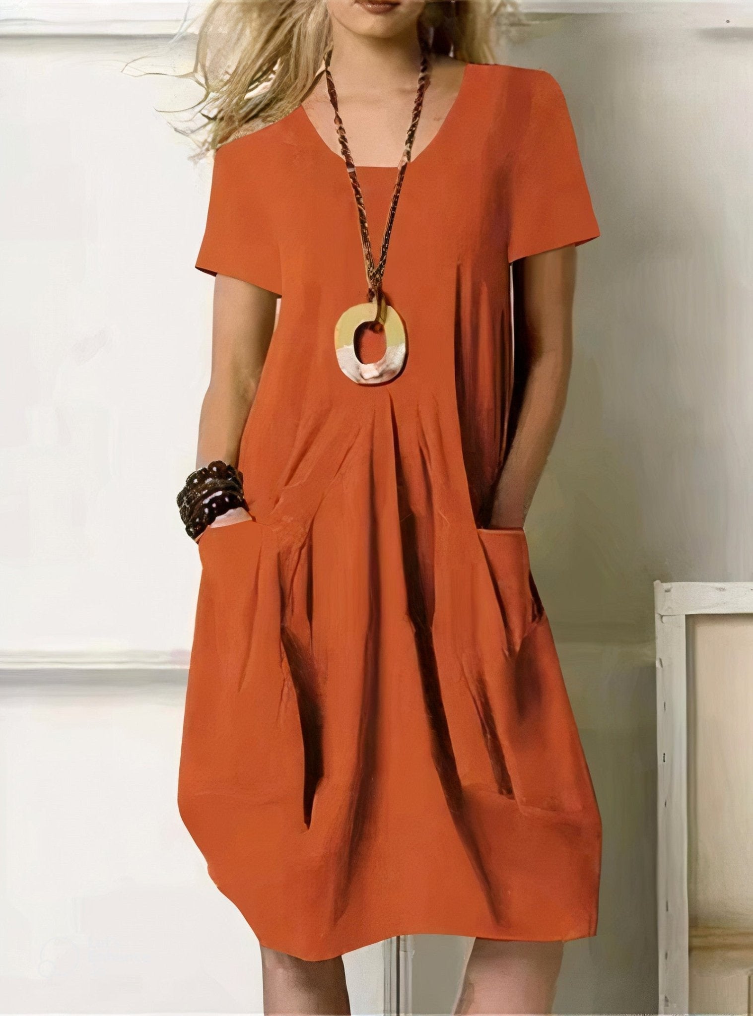 Oriane™ | Fluid Casual Maxi Dress