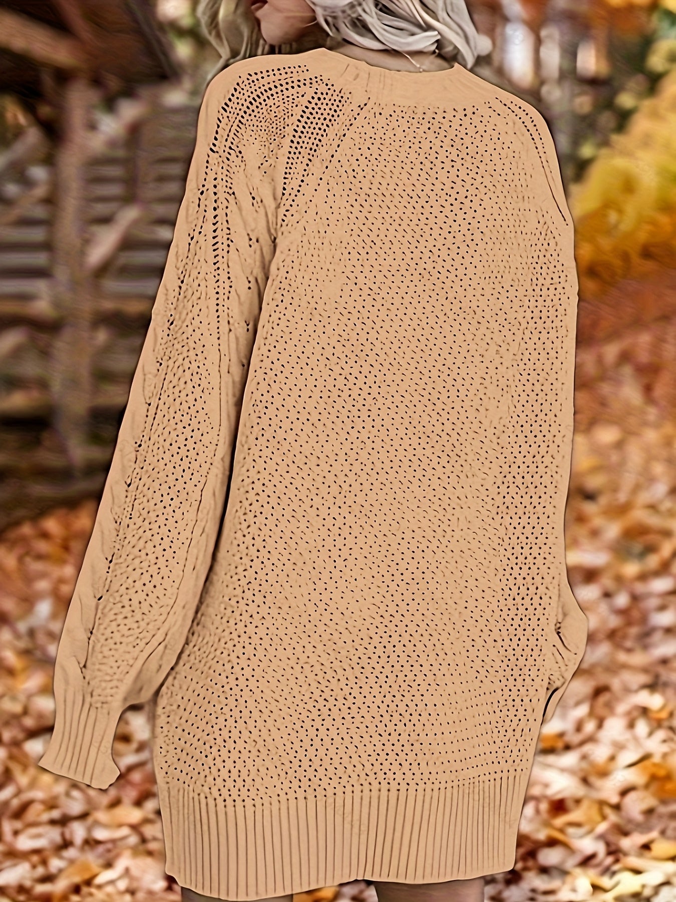 Eleanor | Round Neck Knit Sweater Dress