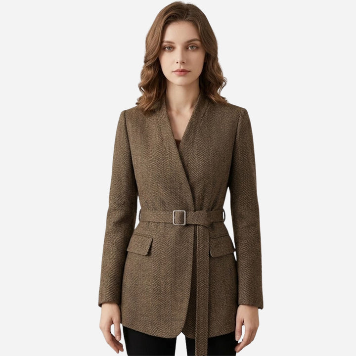 Vivienne | Sophisticated Wool Blazer – Elegant Tailored Style