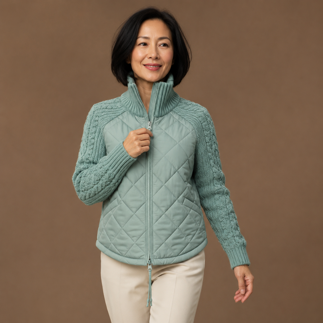 Marlowe | Patchwork Quilted Jacket
