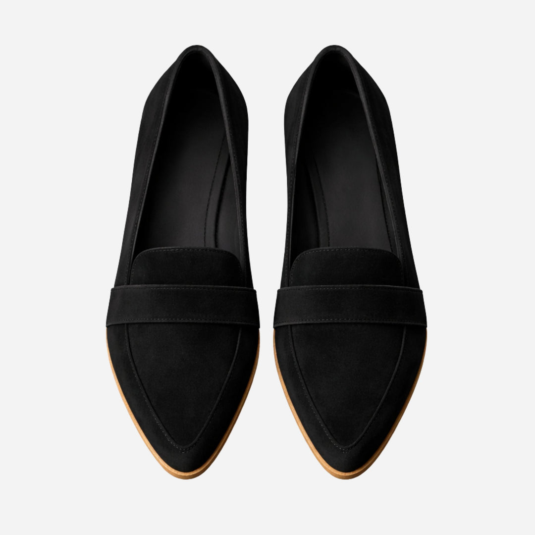 Leonie | Soft Suede Loafers – Classic Slip-On Style