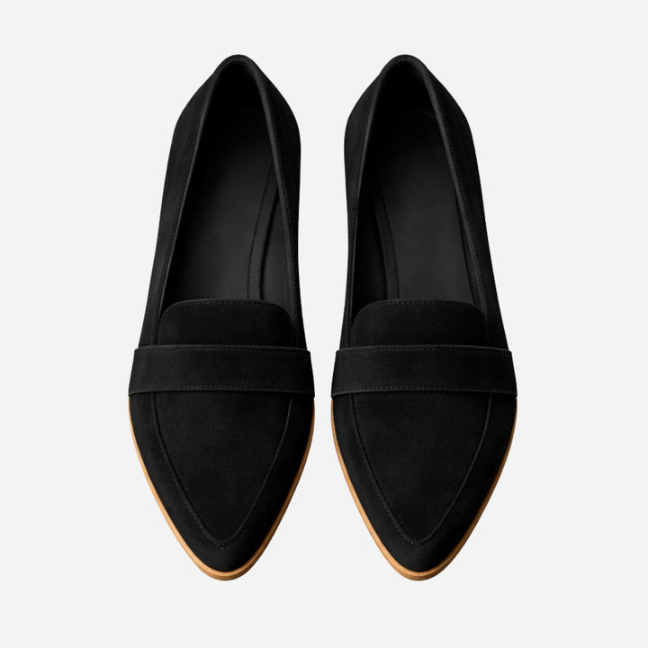 Leonie | Soft Suede Loafers – Classic Slip-On Style