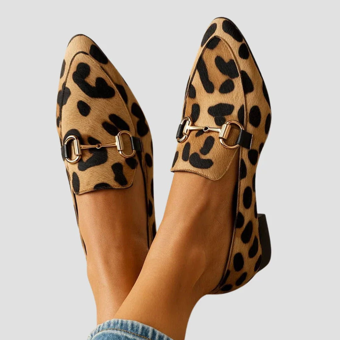 Sienna | Printed Loafers – Modern Casual Style