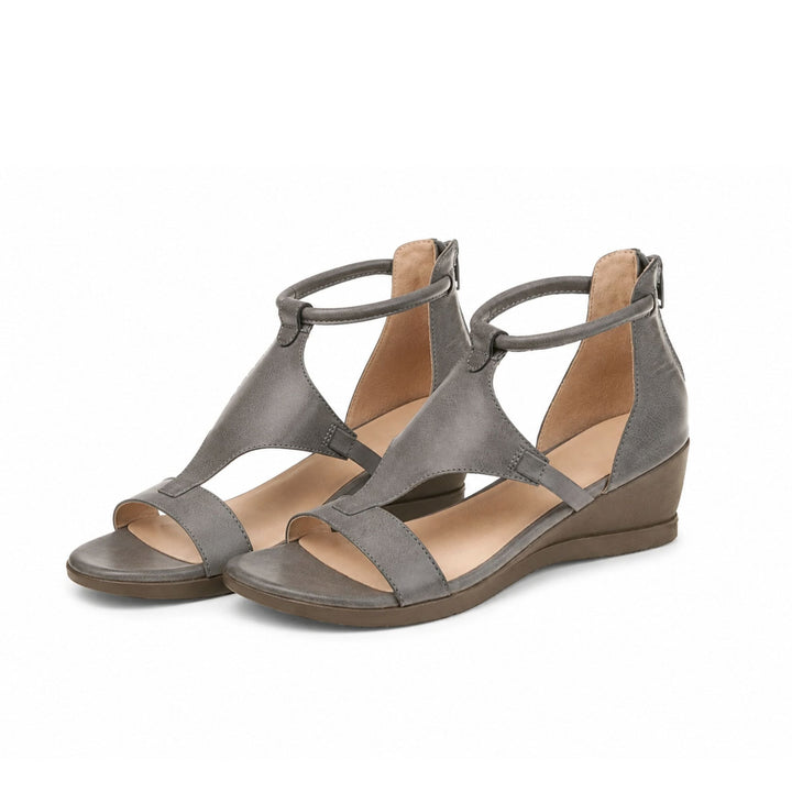 Luna | Wedge Heel Roman Sandals - Elegant Summer Style