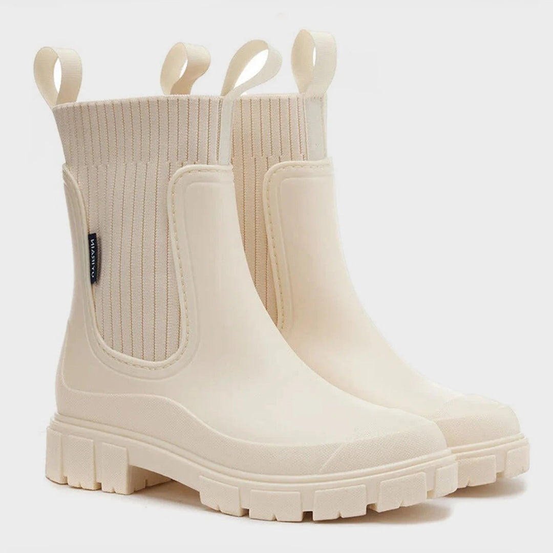 Amara | Water-Resistant Wellington Boots - non-slip sole