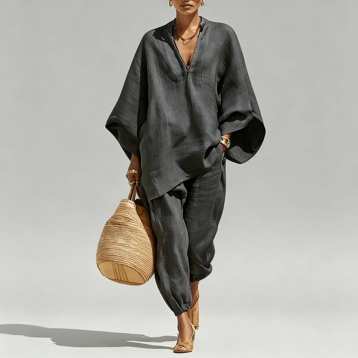 Olivia | Airy Batwing Lounge Set