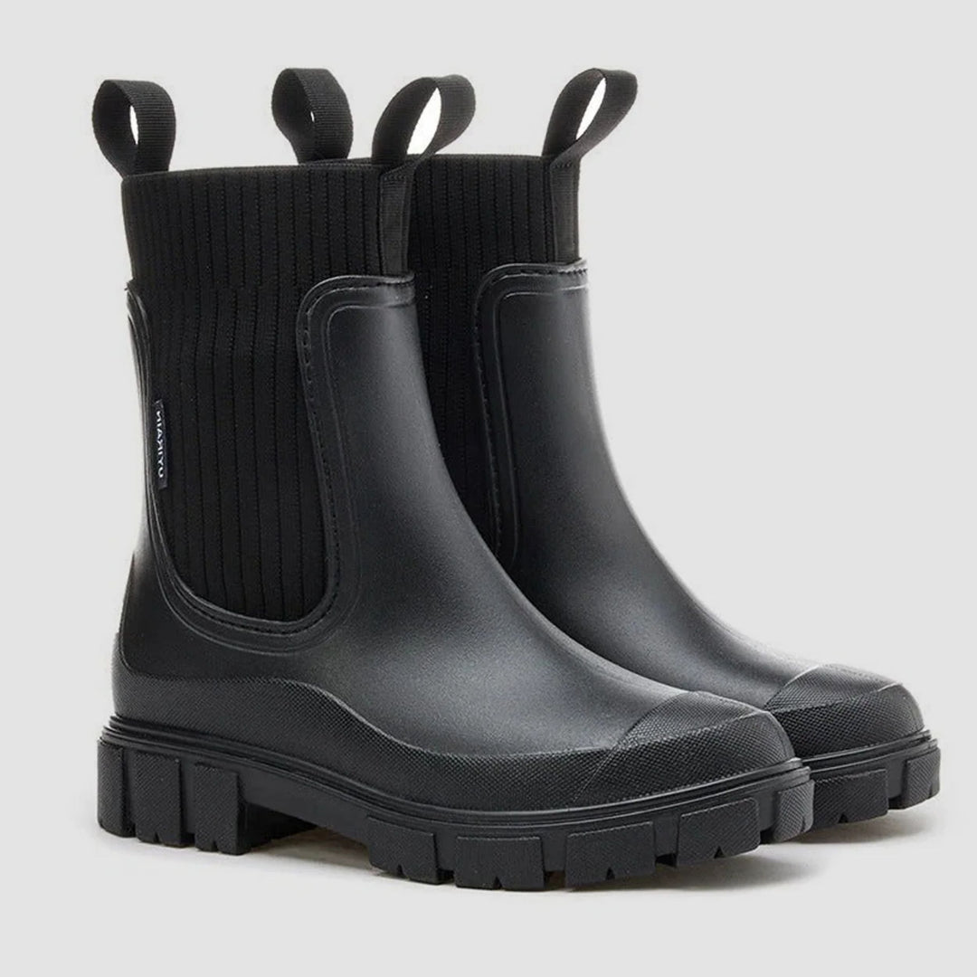 Amara | Water-Resistant Wellington Boots - non-slip sole