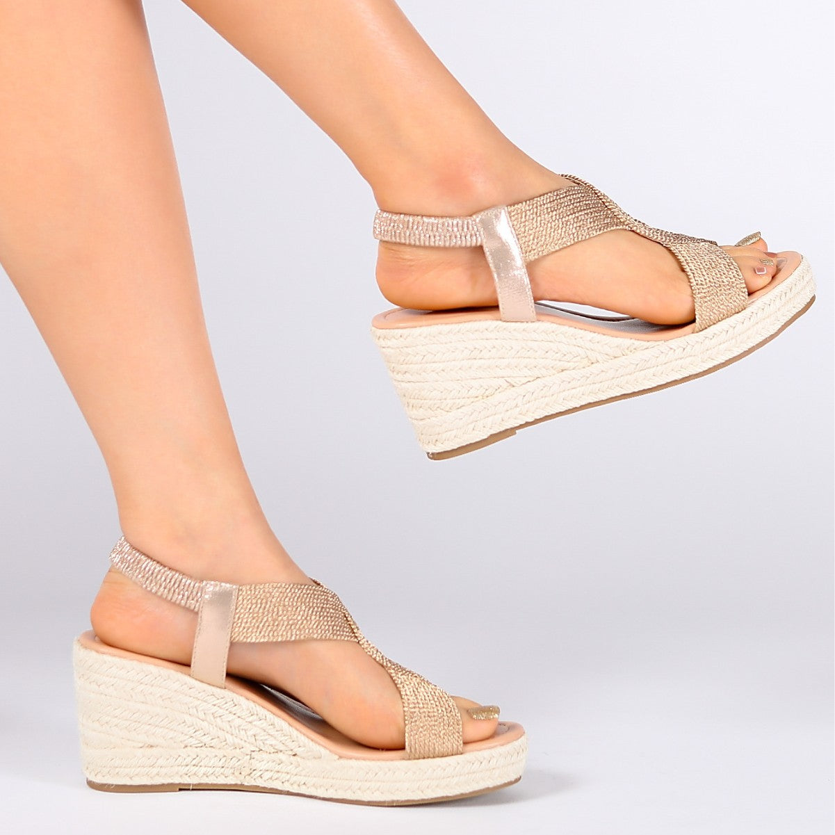 ROZALIA | Woven Wedges