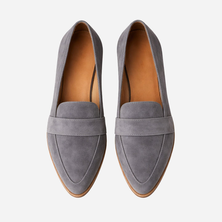 Leonie | Soft Suede Loafers – Classic Slip-On Style