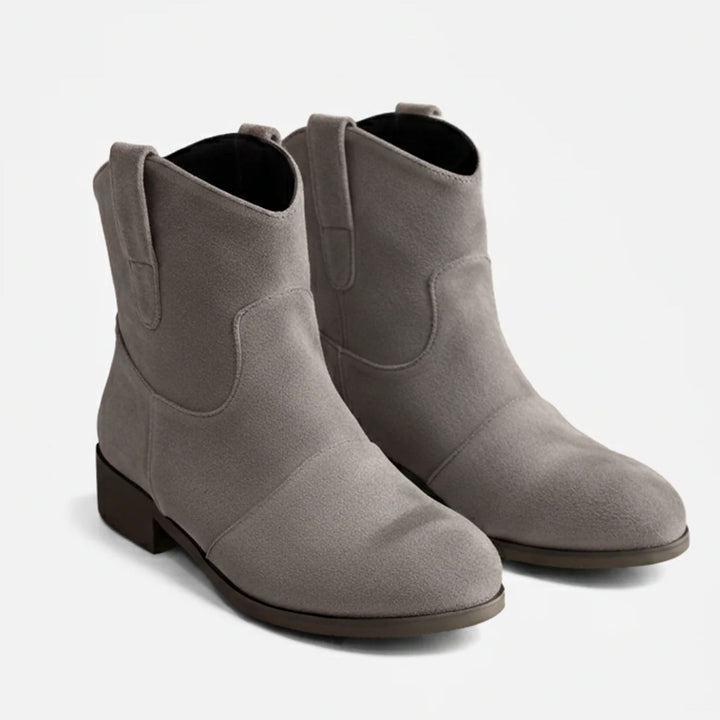 Elodie | Western-Inspired Cowboy Ankle Boots