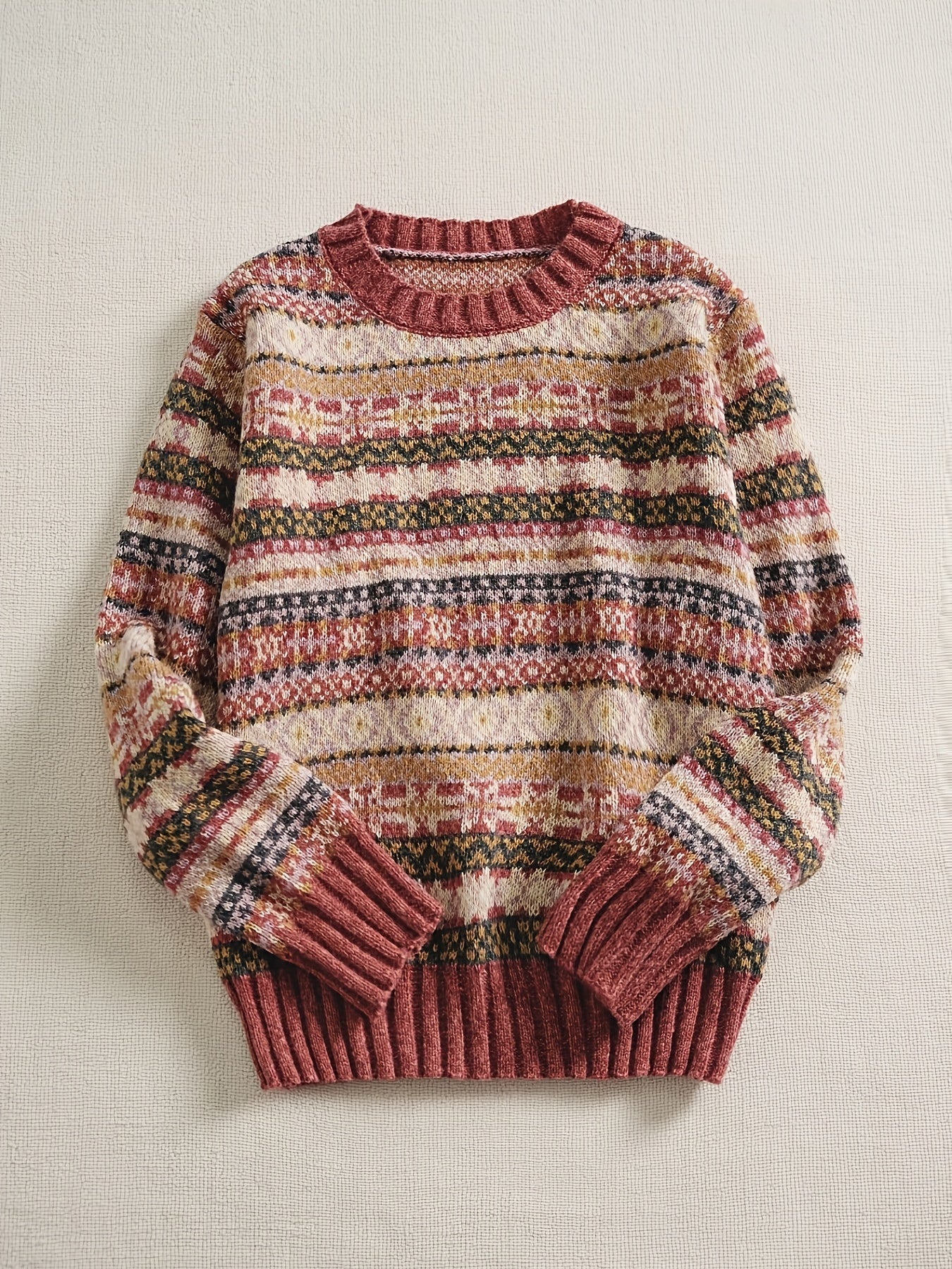 Ruby | Colourblock Raglan-Sleeve Jumper