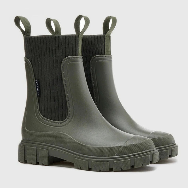 Amara | Water-Resistant Wellington Boots - non-slip sole