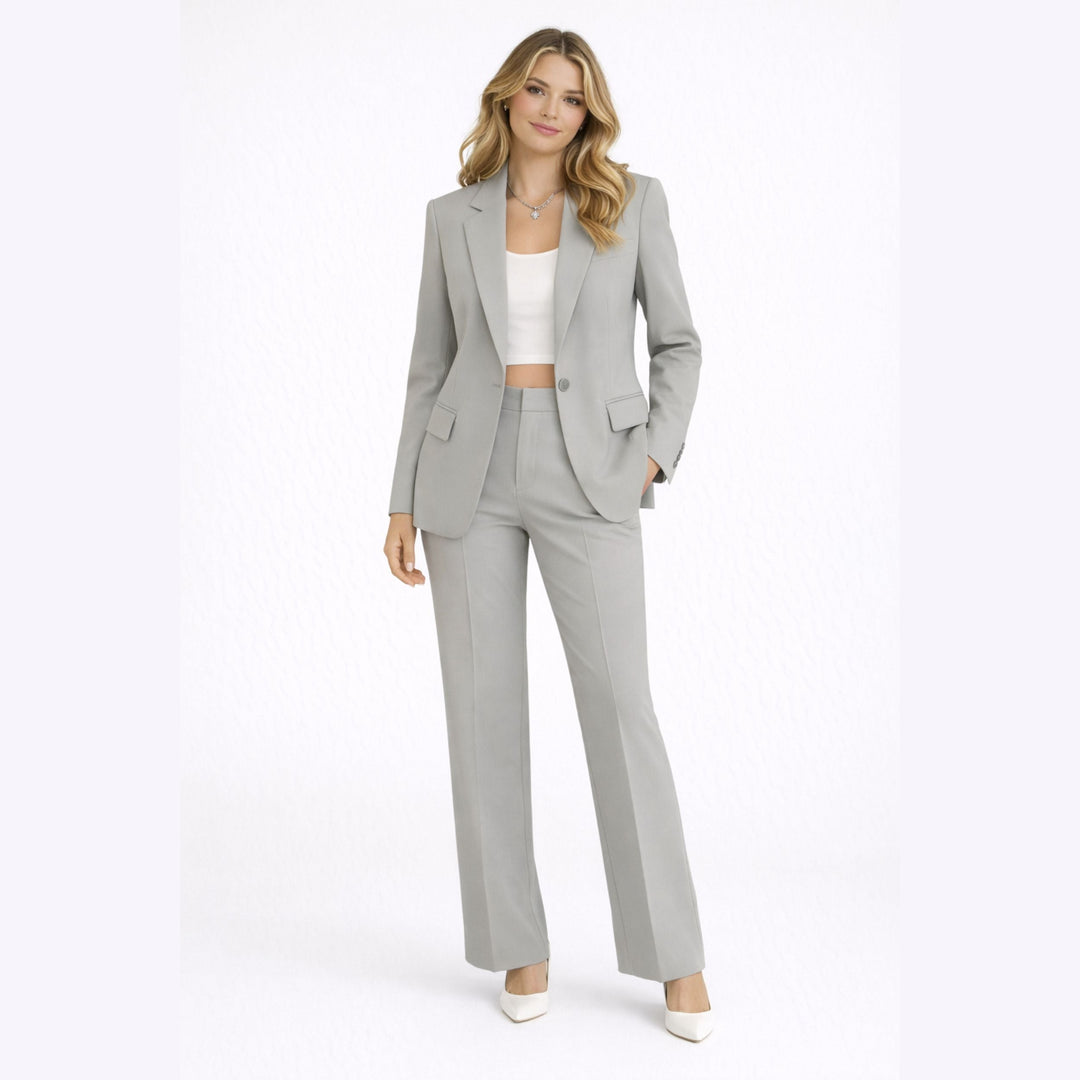 Cassia | Chic Modern Suit Set – Tailored Blazer & Trousers