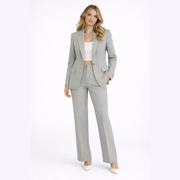 Cassia | Chic Modern Suit Set – Tailored Blazer & Trousers