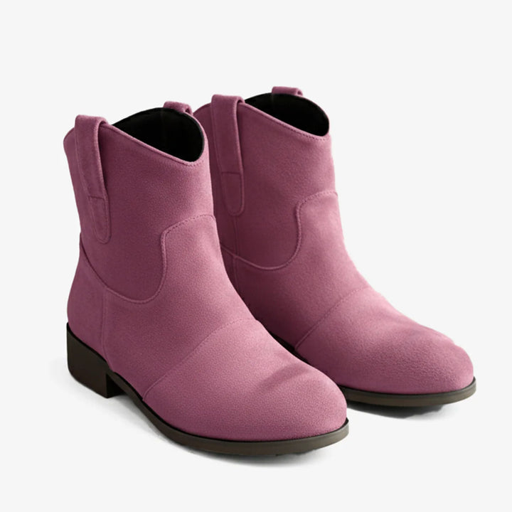 Elodie | Western-Inspired Cowboy Ankle Boots