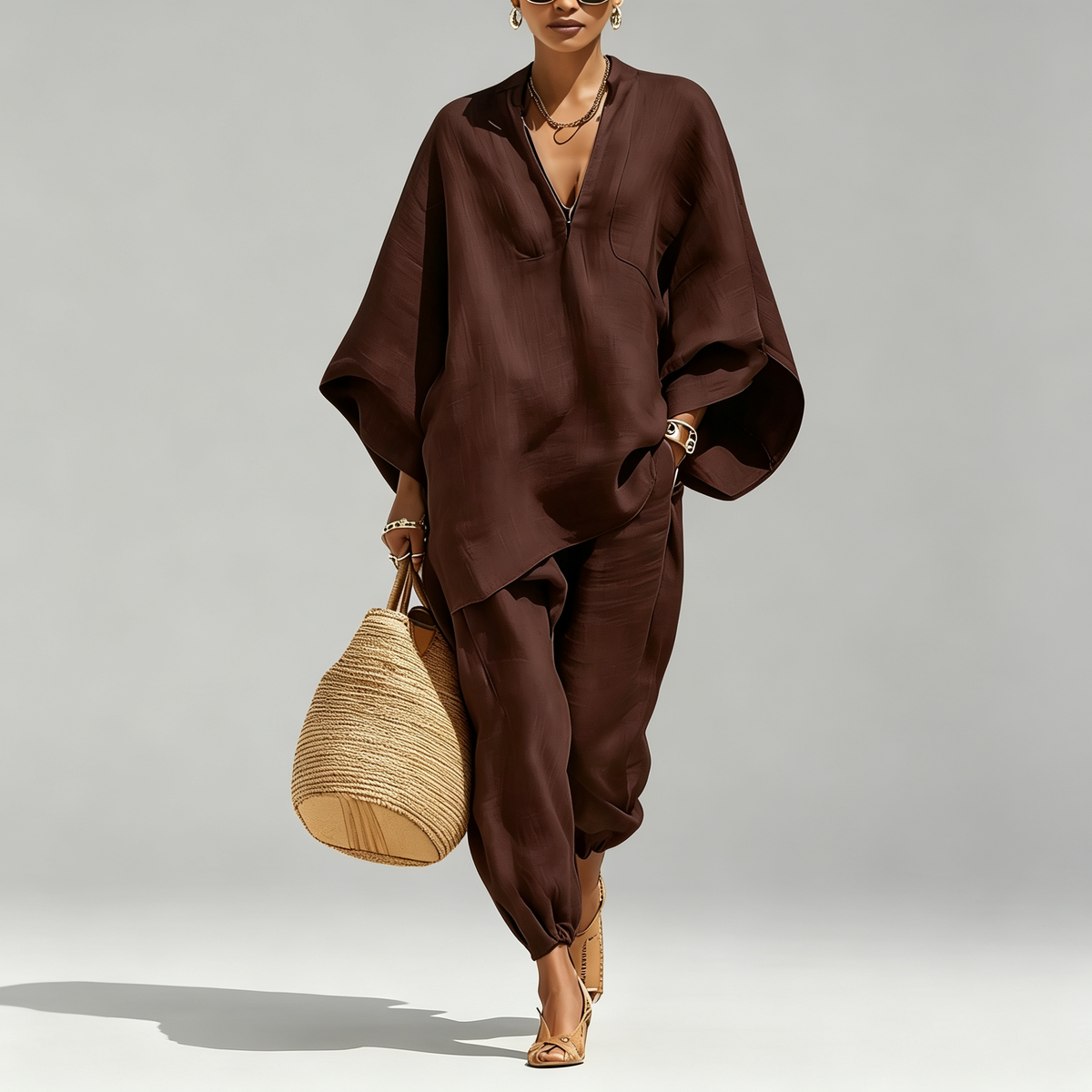 Olivia | Airy Batwing Lounge Set