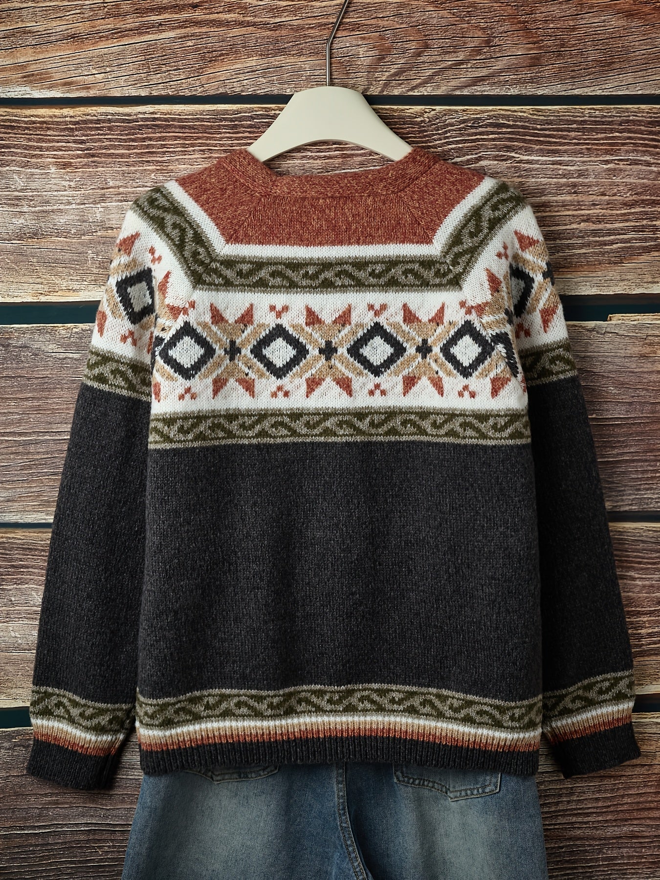 Poppy | Colourblock Button Cardigan
