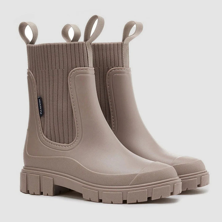 Amara | Water-Resistant Wellington Boots - non-slip sole