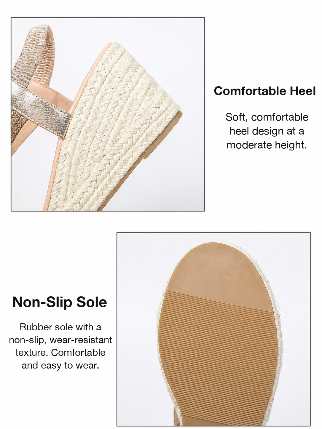 ROZALIA | Woven Wedges