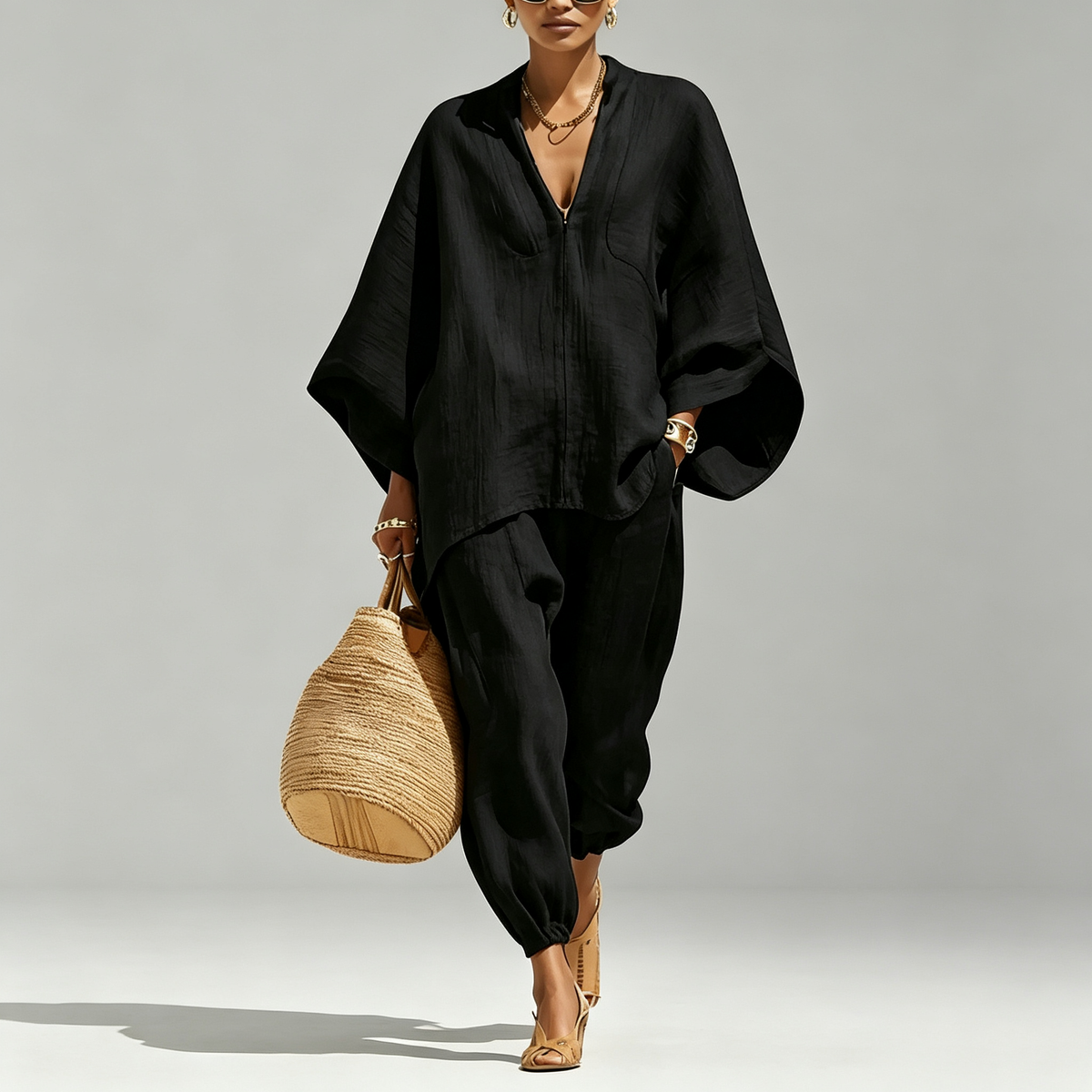 Olivia | Airy Batwing Lounge Set