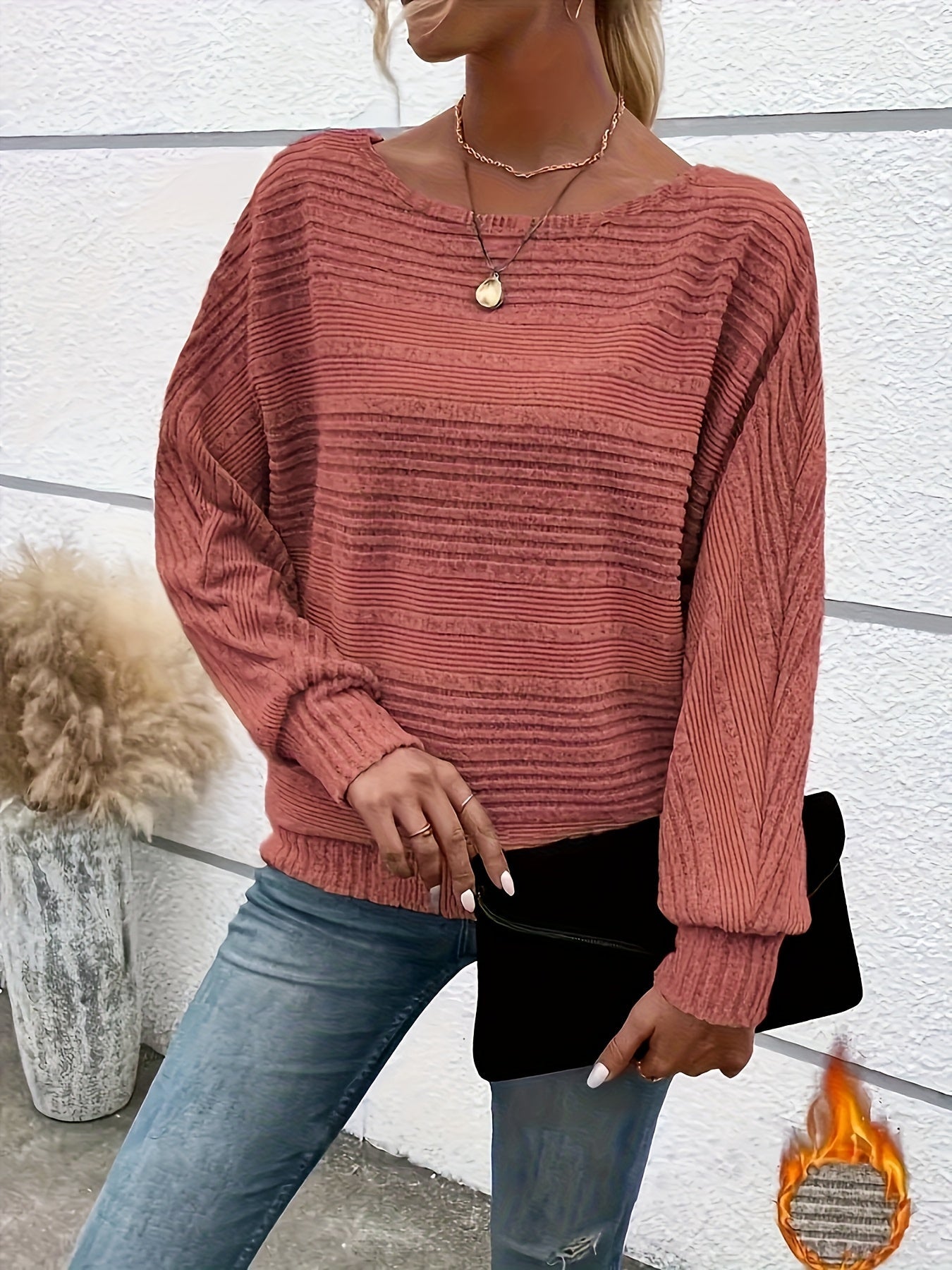 Clara | Long-Sleeve Round Neck Top