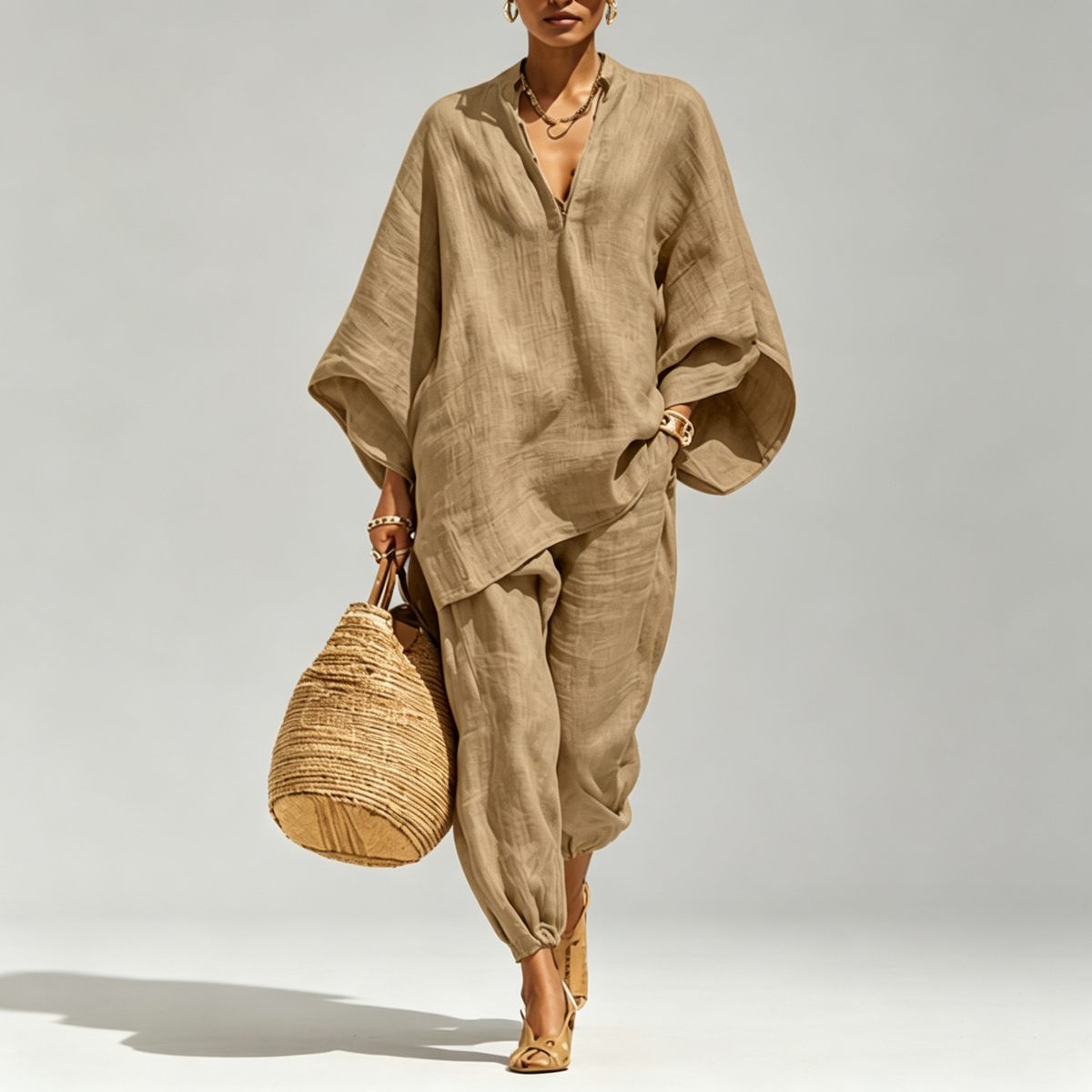 Olivia | Airy Batwing Lounge Set