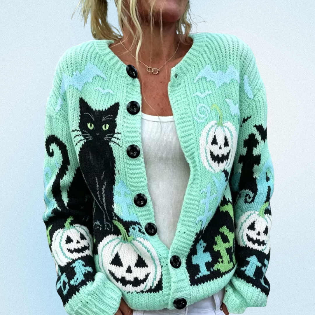 Sophie | Artistic Cat Cardigan