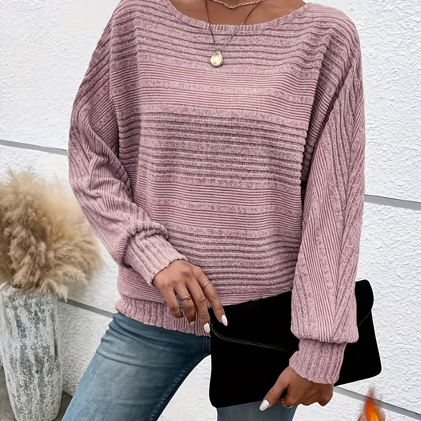 Clara | Long-Sleeve Round Neck Top