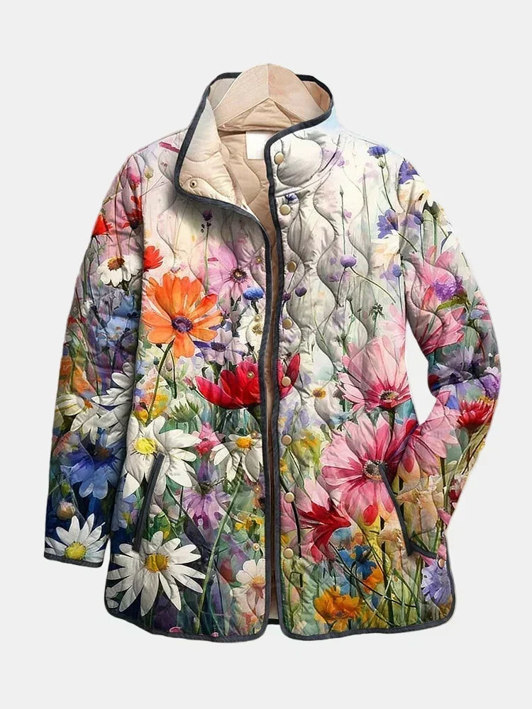 Ansley | Quilted Wildflower Jacket