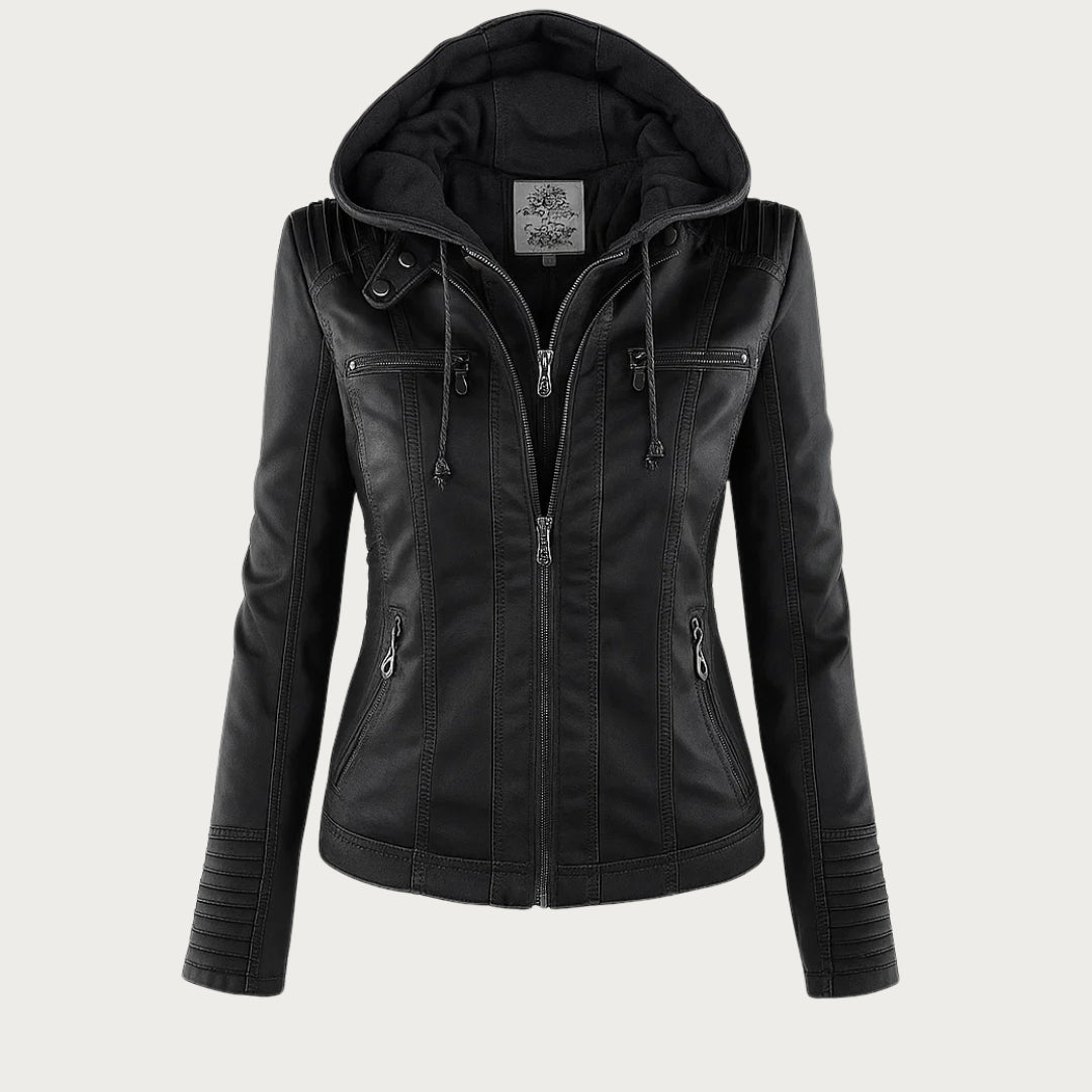 Monica | Robust and Elegant Leather Jacket