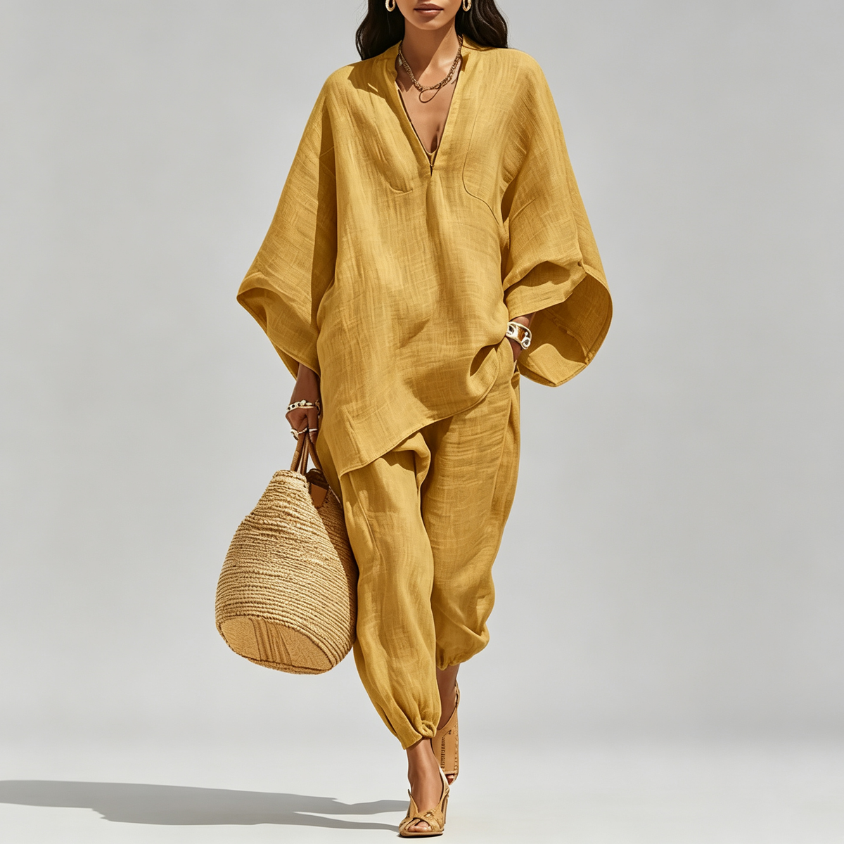 Olivia | Airy Batwing Lounge Set