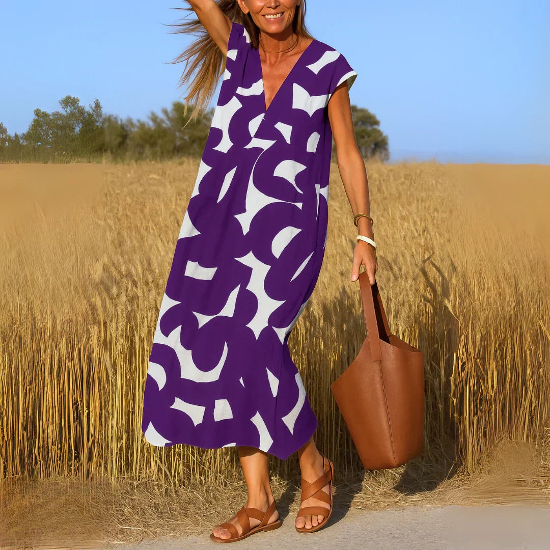 Tatiana™ | Cutwork Detail Maxi Dress
