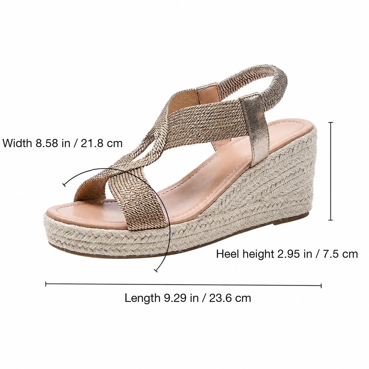 ROZALIA | Woven Wedges