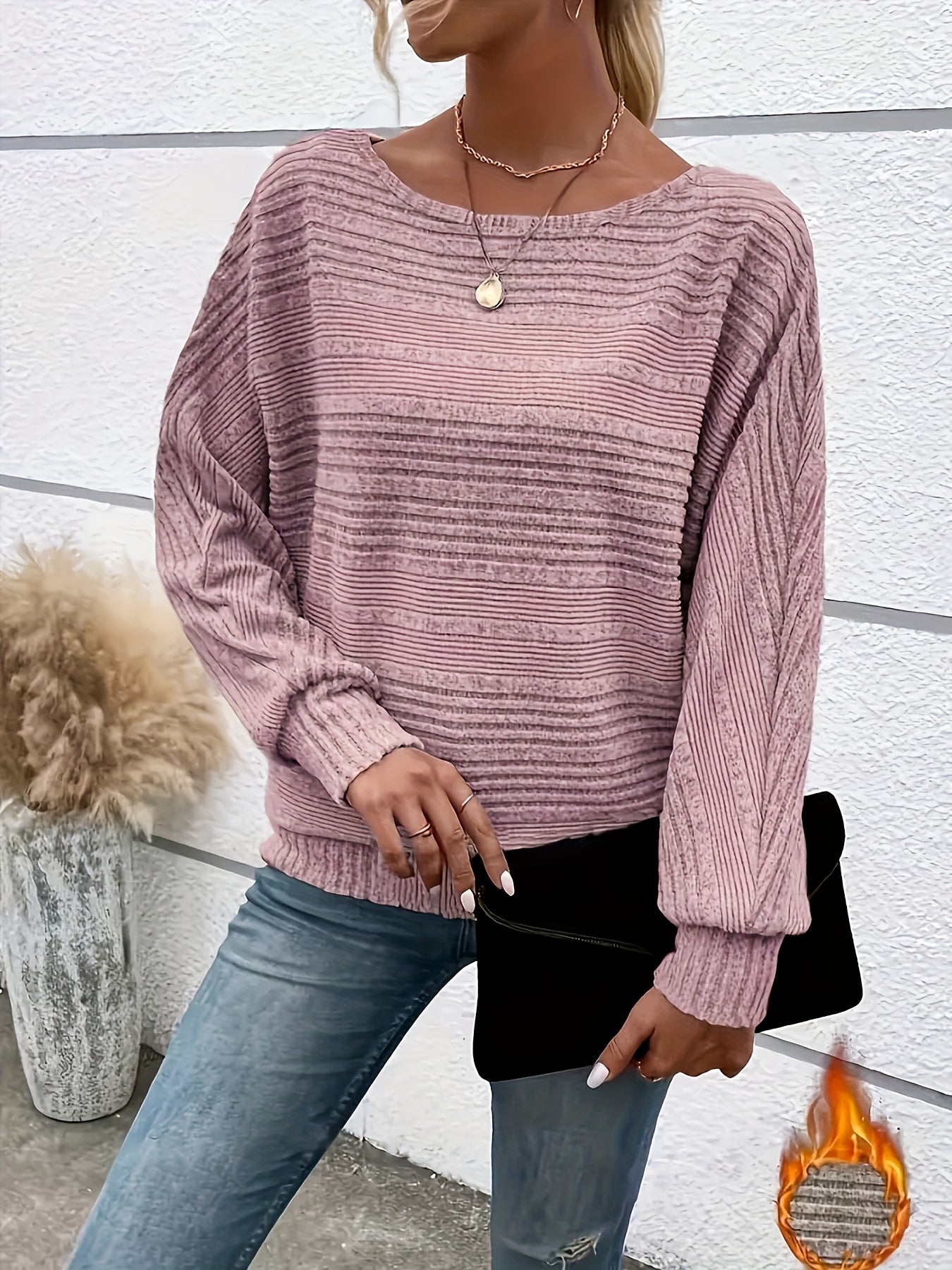 Clara | Long-Sleeve Round Neck Top